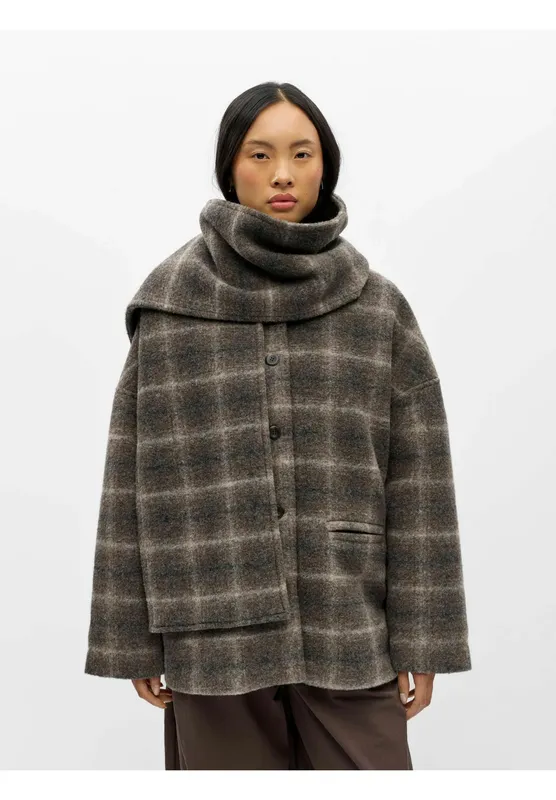 Maise Scarf jacket - Carafe Check