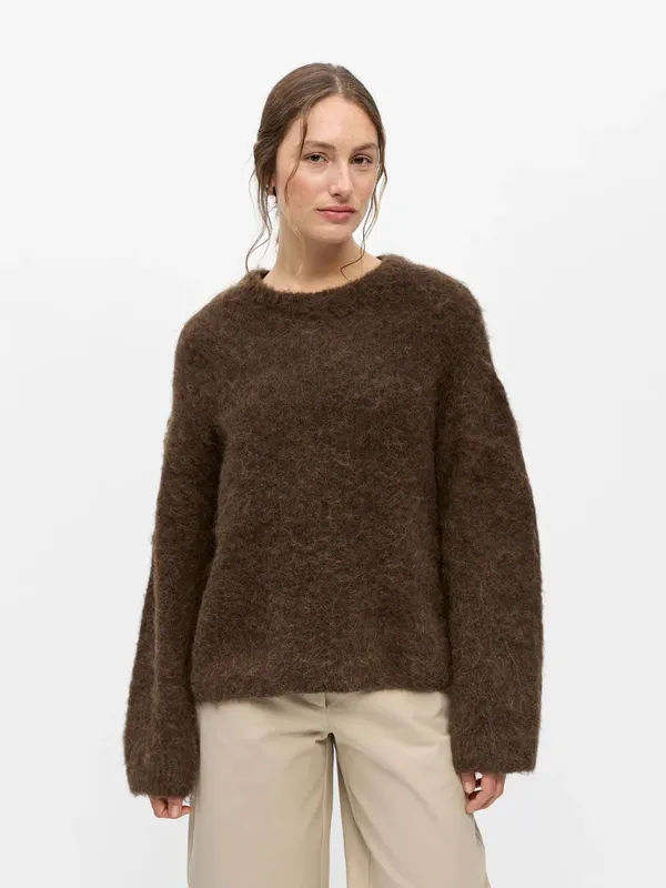 Harry Knit Pullover - Carafe Melange
