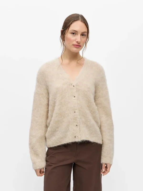 Harry Knit Cardigan  - Birch Melange