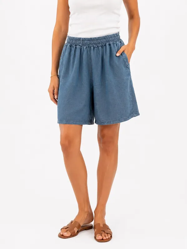 Sharon Shorts - Denim