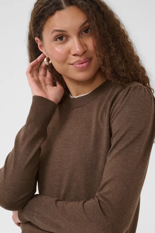 Mila Pullover - Fondue Fudge Melange