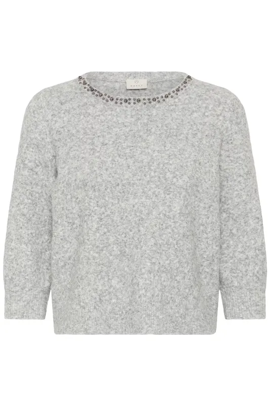 Selly Pullover - Grey Melange
