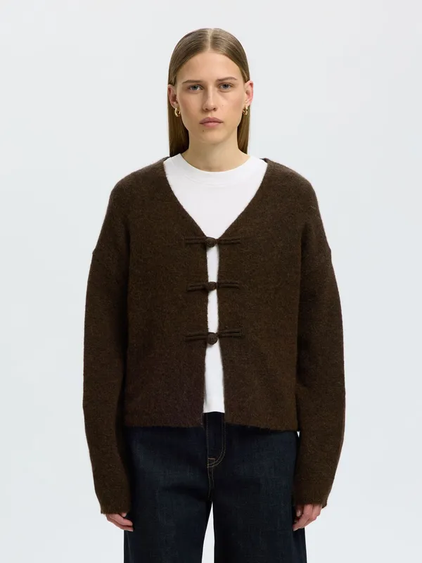Wlulu Knit Cardigan - Delicioso Melange