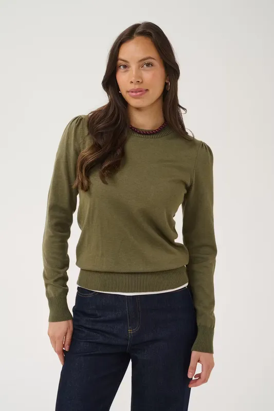 Mila Pullover - Four Leaf Clover Melange