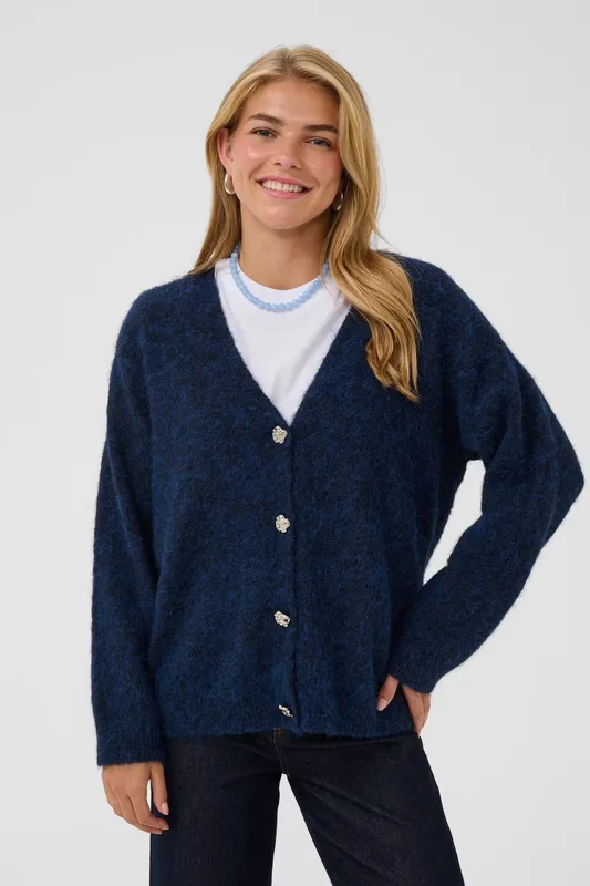 Tabana Long Cardigan - Night Sky