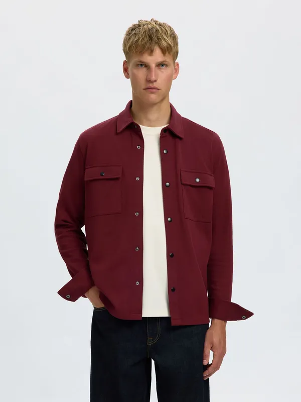 Jackie Sweat Jacket - Tawny Port