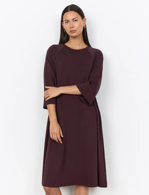 Sc-banu Dress - Chocolate Plum