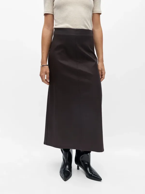Matthie Long Skirt Rep - Black
