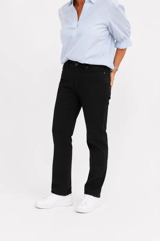Jeans Britta Short - Black Indigo
