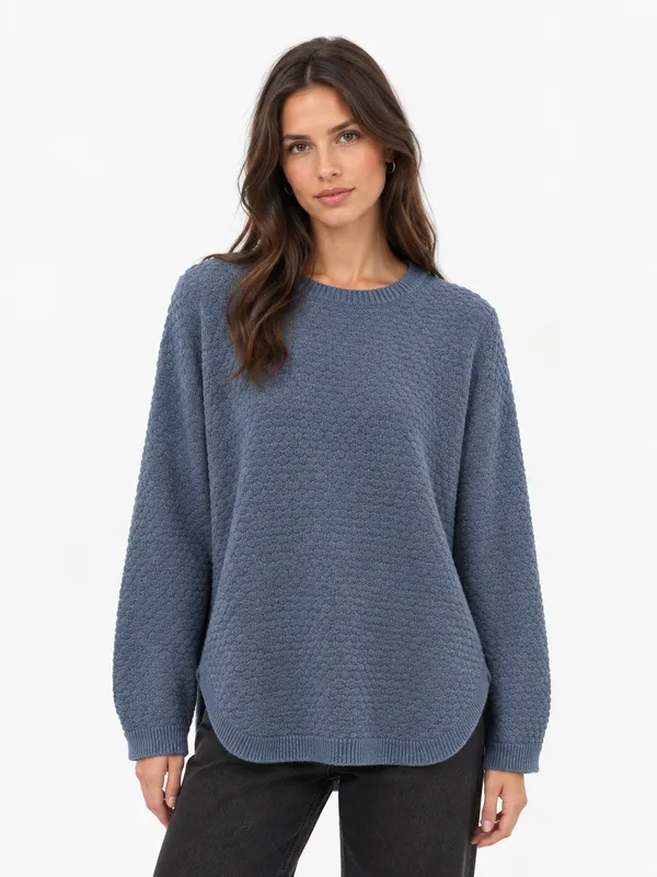 Jumper Birgit  - Denimblue