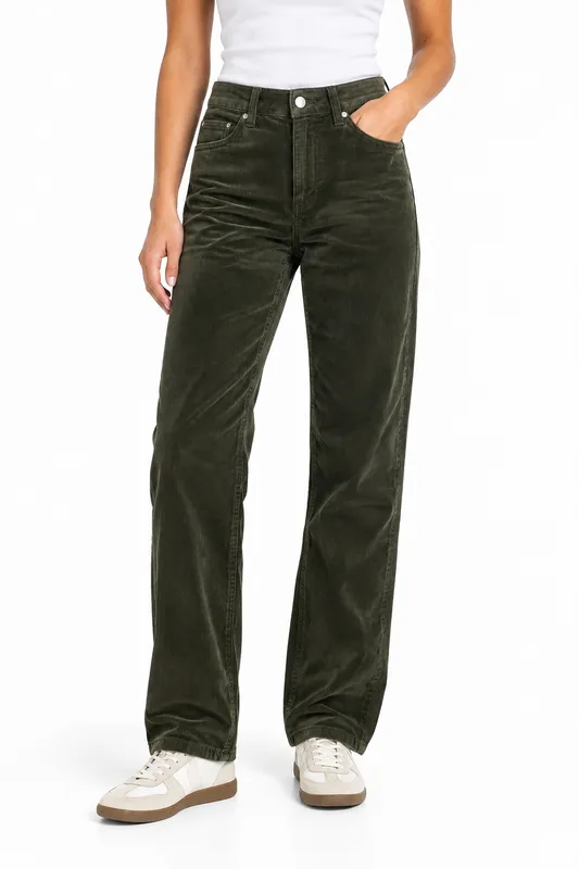 Jeans Heidi Cord - Green