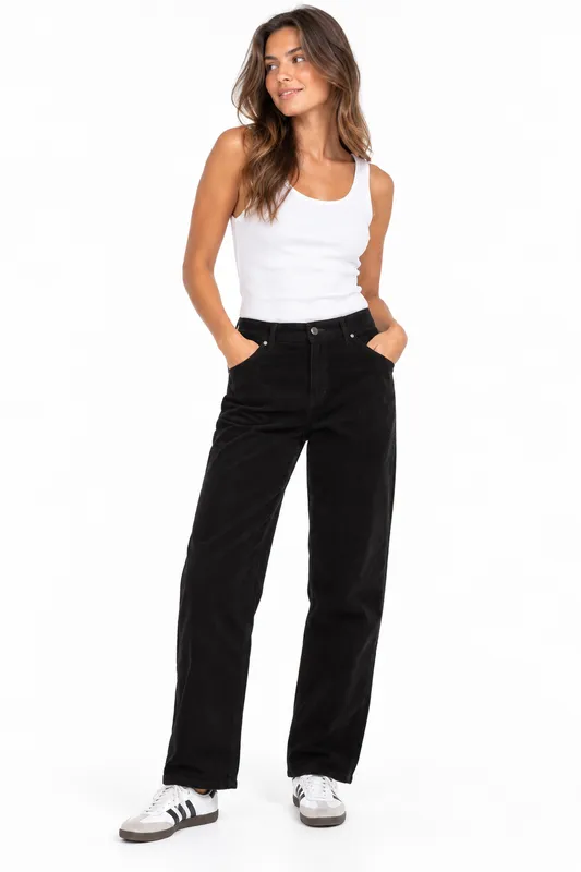 Jeans Heidi Cord - Black