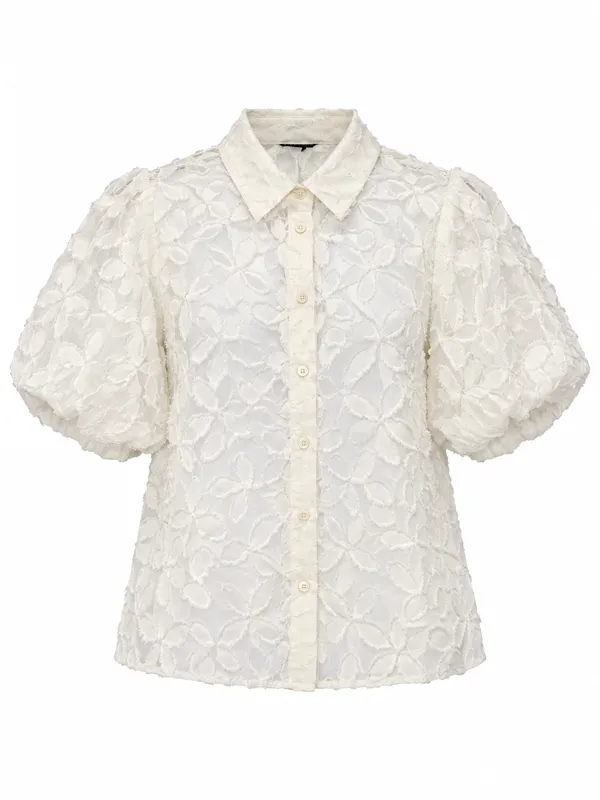 Mingel More Blouse - White