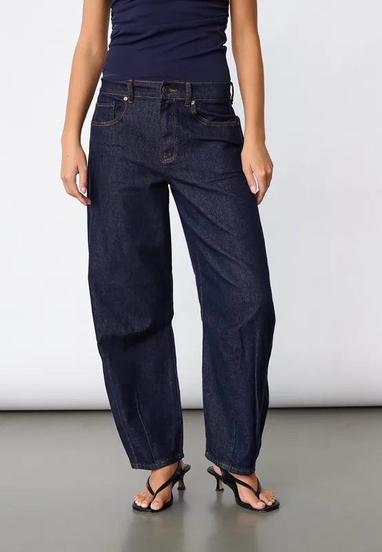 Fiora-barrel  - D. Blue Denim