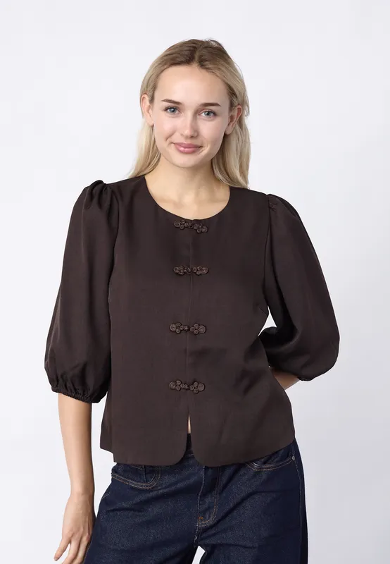 Viksa Blouse - Mocca