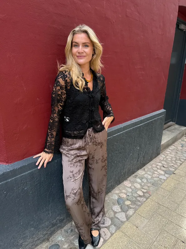 Rosa Napoleon Shirt - Black