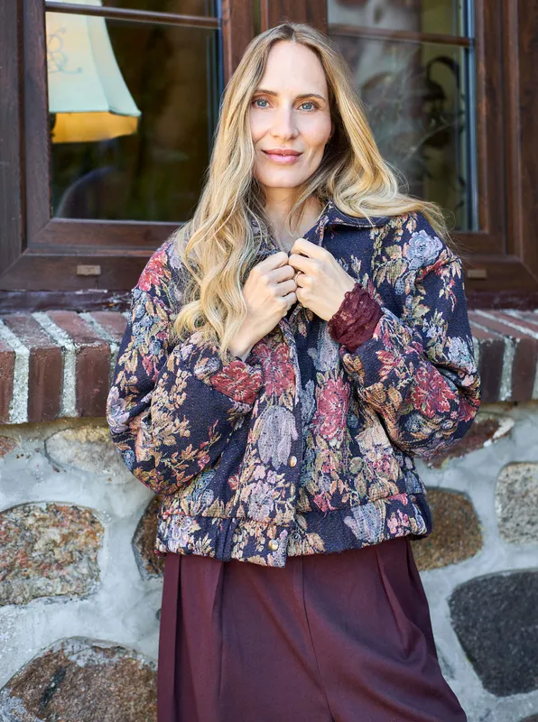 Rosita Bomber Jacket - Navy