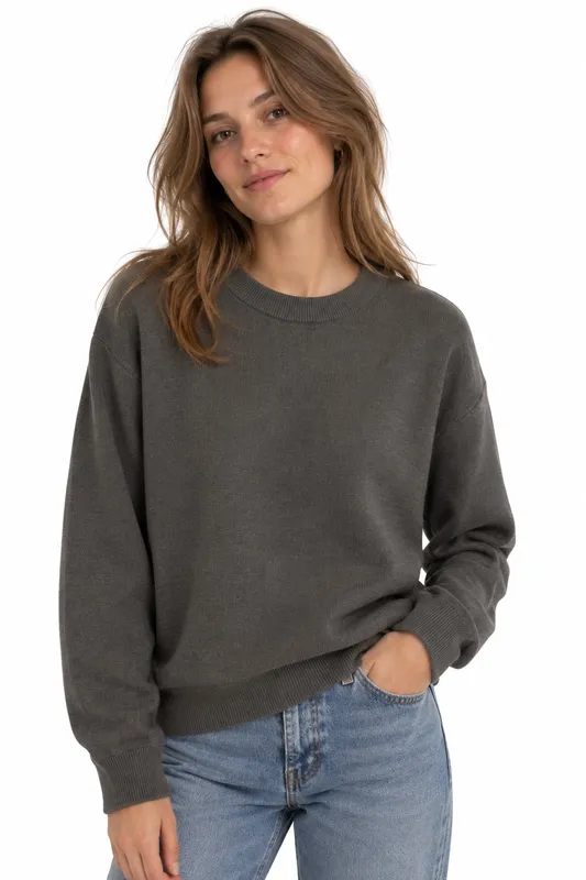 Linnea Knitted Sweaters  - Forest Night