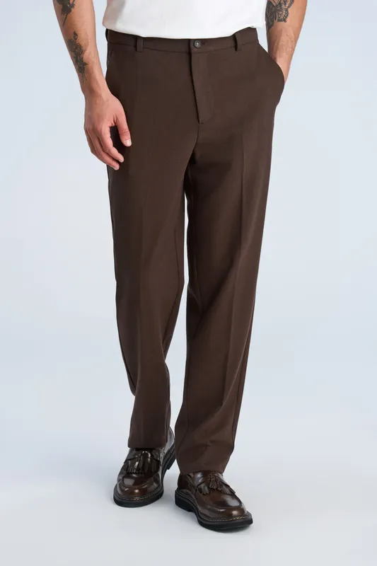 Superflex Brushed Pants - Brown Mel