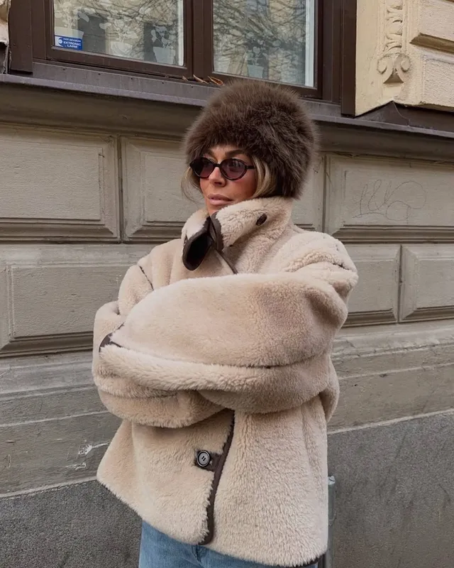 Amina Hat - Brown