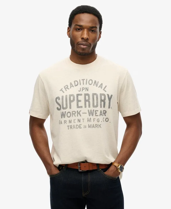 Goods Workwear Tee - Cream