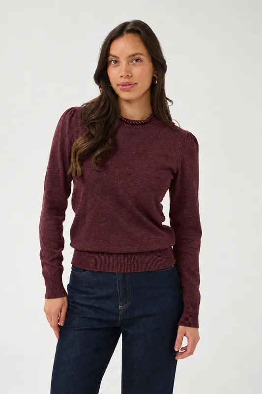 Mila Pullover - Winetasting Melange