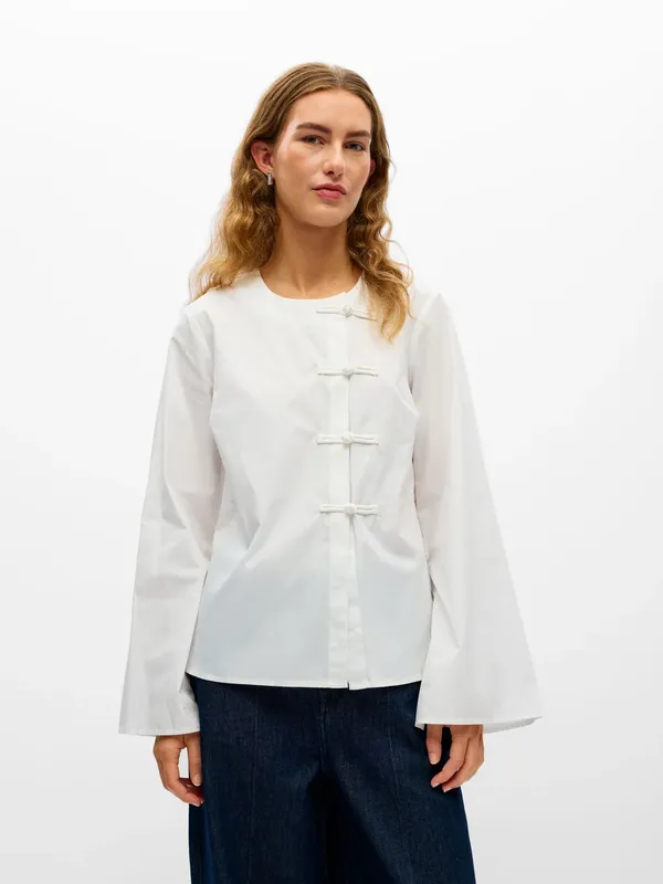 Julie Shirt - Cloud Dancer