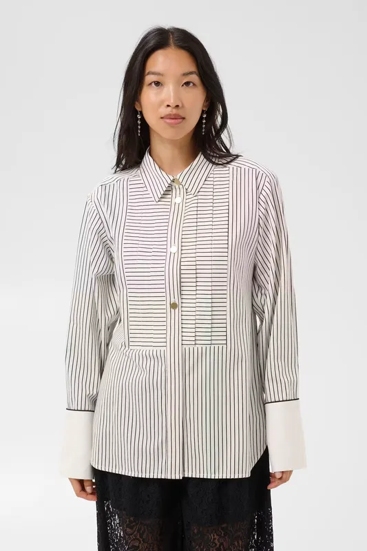 Devrim Shirt - Black Stripe