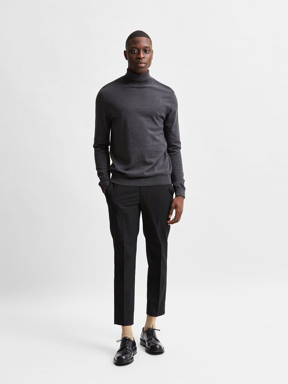 Slhberg Roll Neck - Antracit