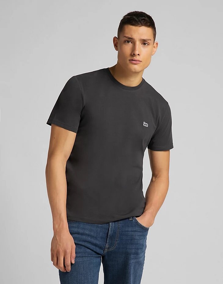 Patch Logo T-Shirt - Washed Black