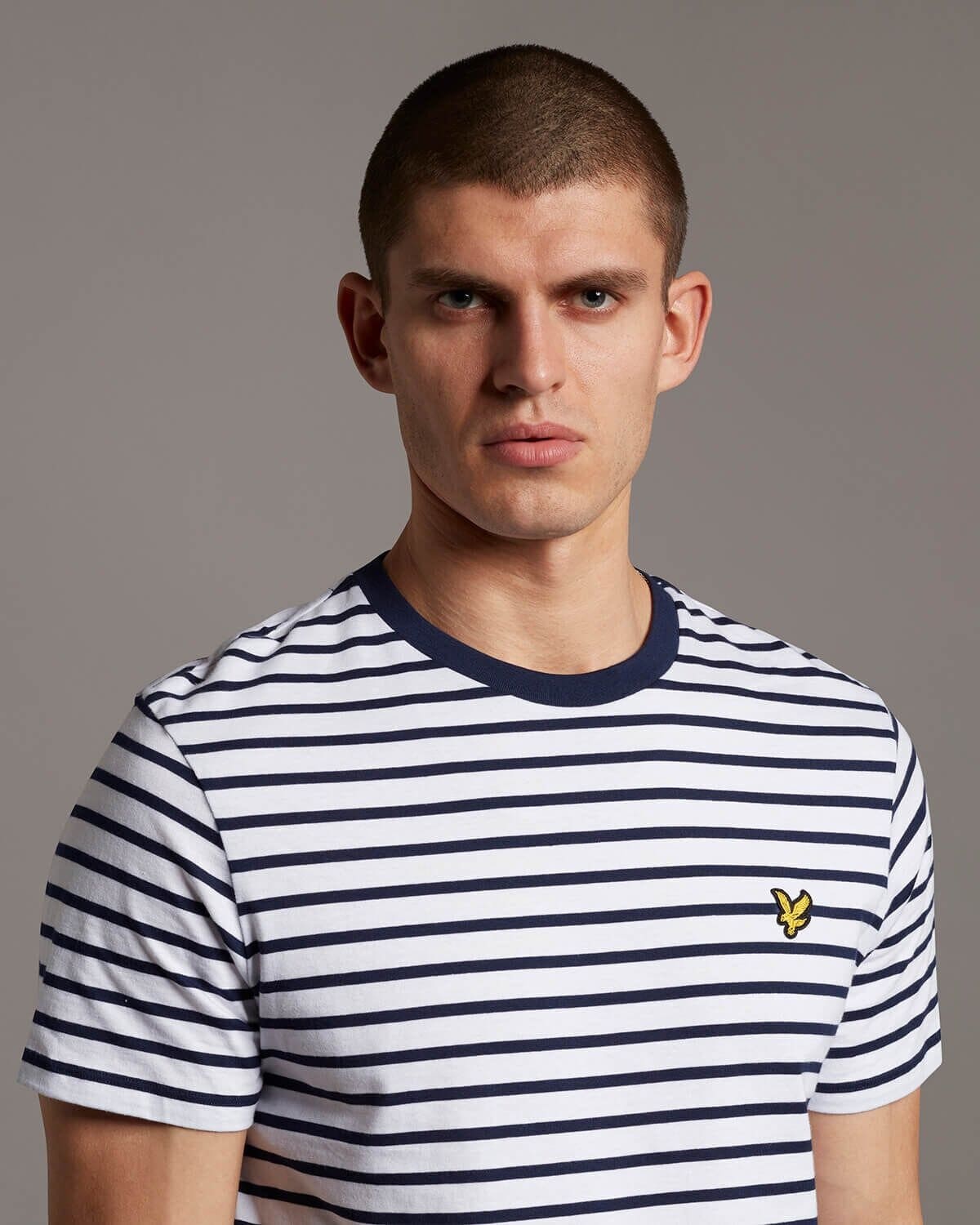 Breton stripe T-shirt - Navy/White
