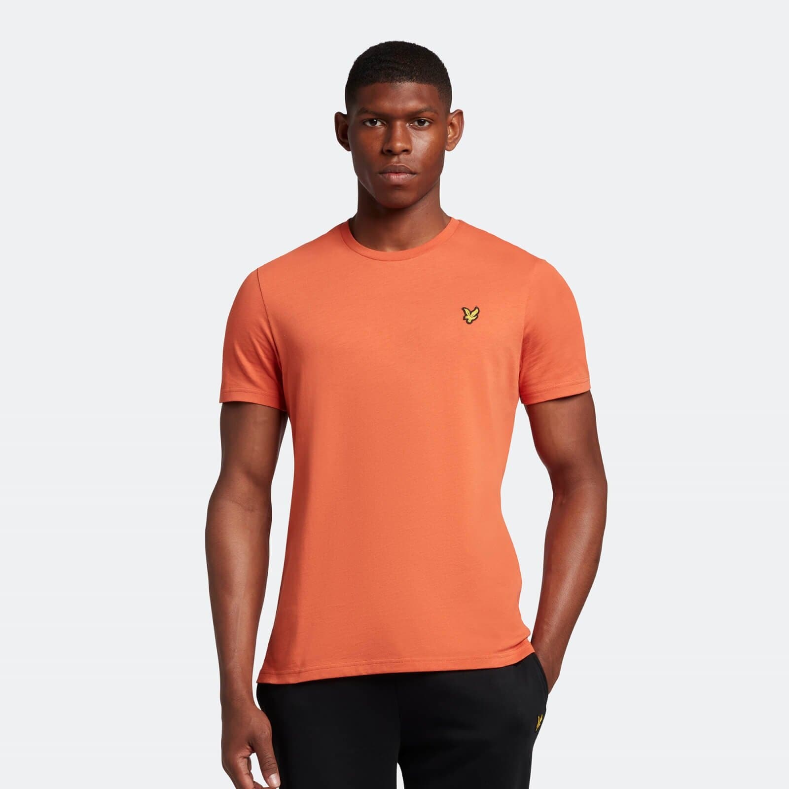 Plain T-shirt O-Neck - W701 Victory Orange