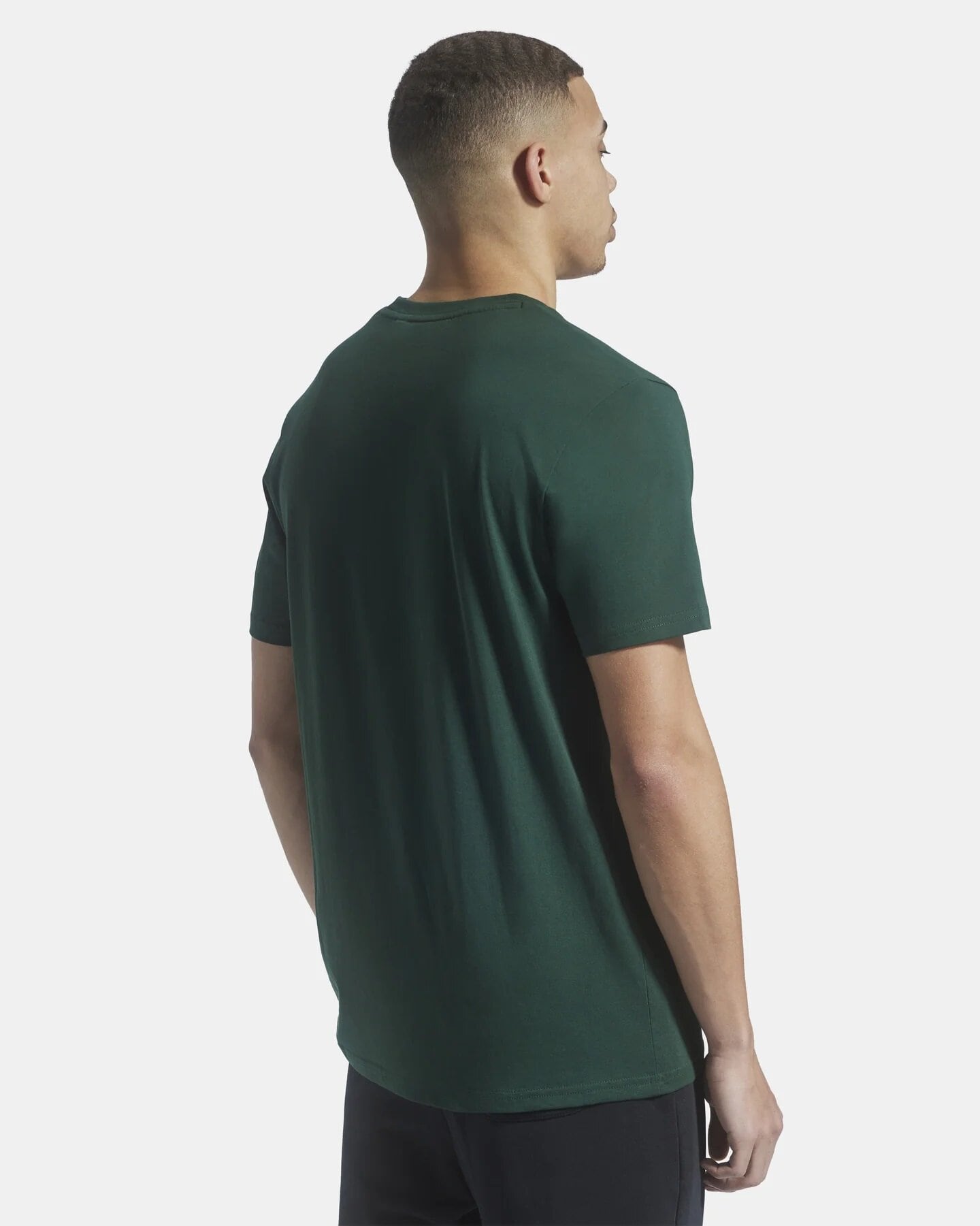 Plain T-shirt O-Neck - Dark Green