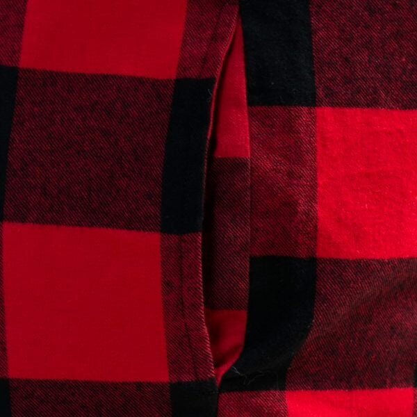 Fodrad skjorta Dawson - Chili Red
