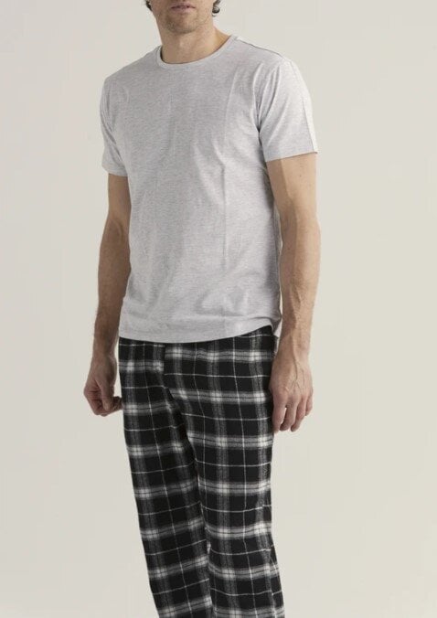 2 Delad Pyjamas - Mid Grey