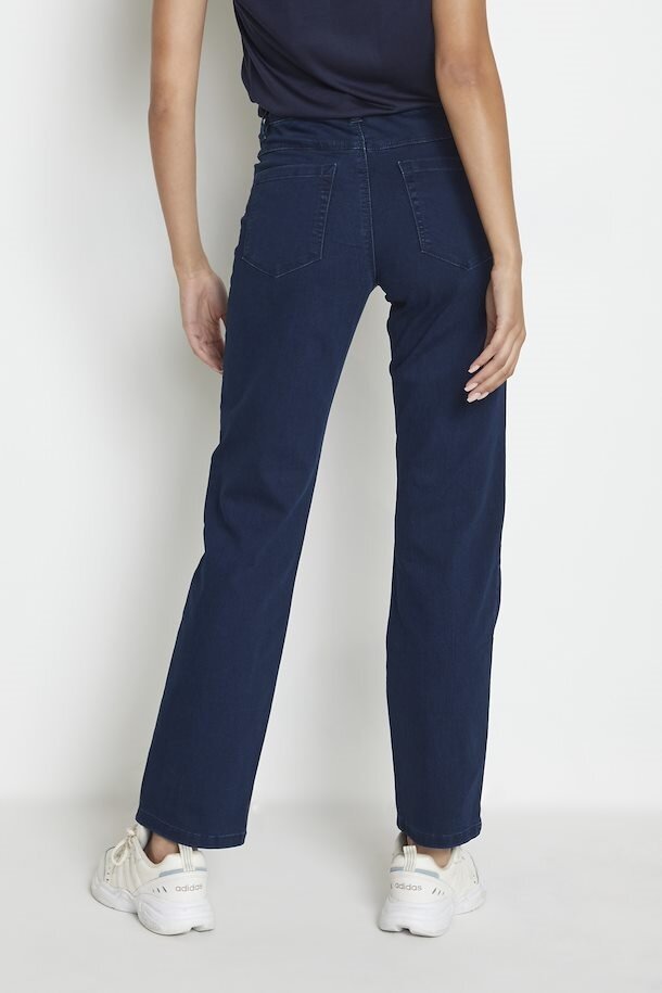Jeans Straight Fit - Dark Blue Denim