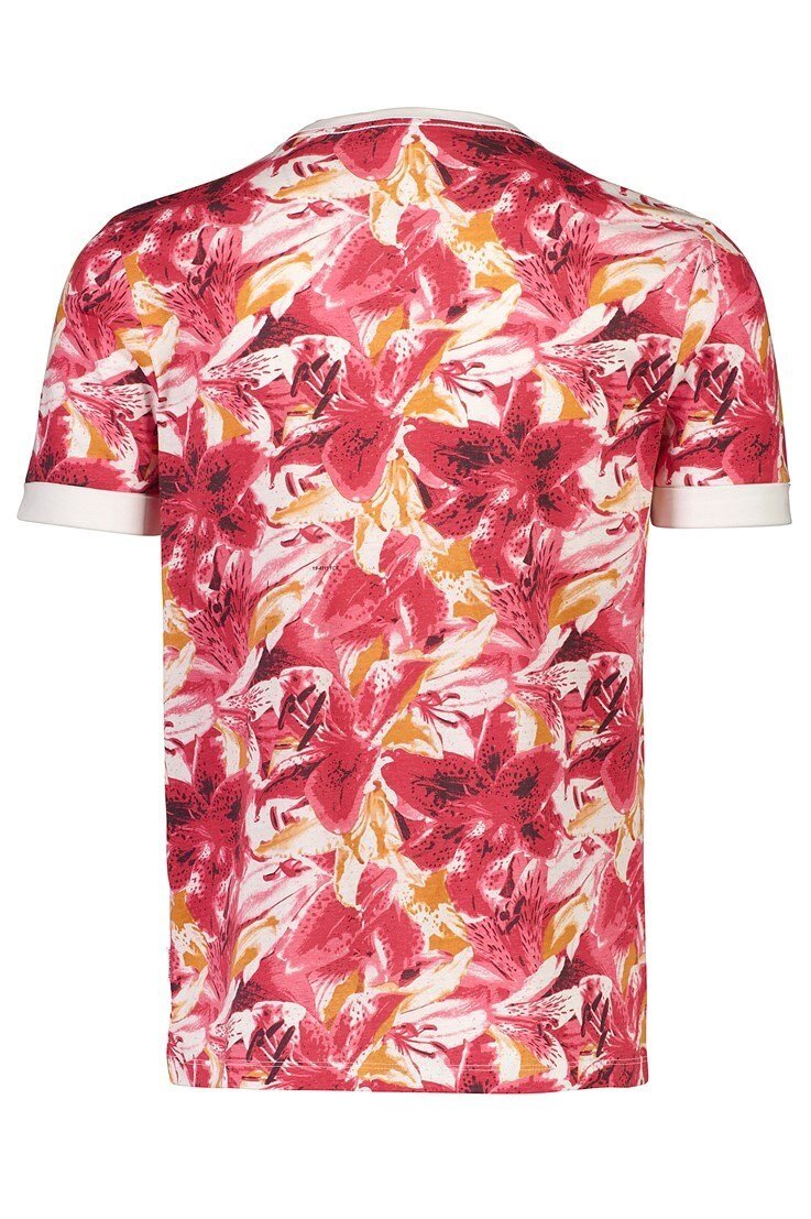 Mönstrad T-shirt - Rose