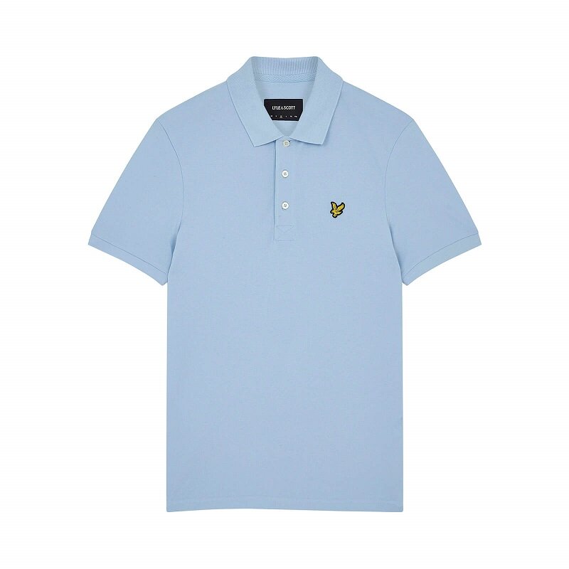 Plain Polo Shirt - Lt Blue