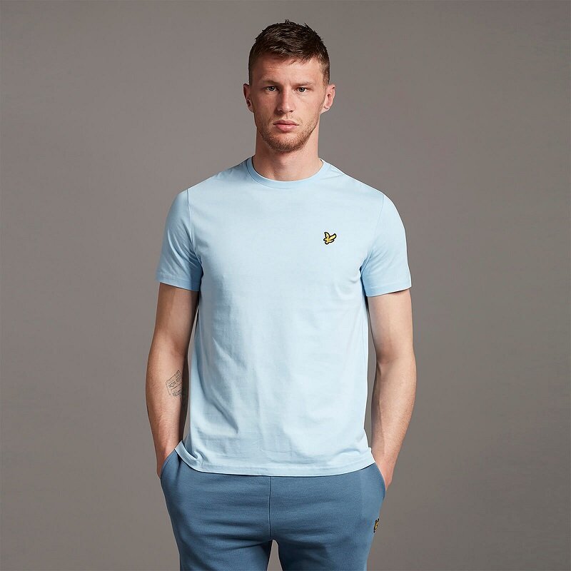 Plain T-shirt - Lt Blue