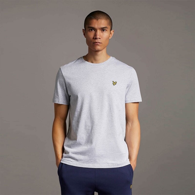 Plain T-shirt - Lt Grey