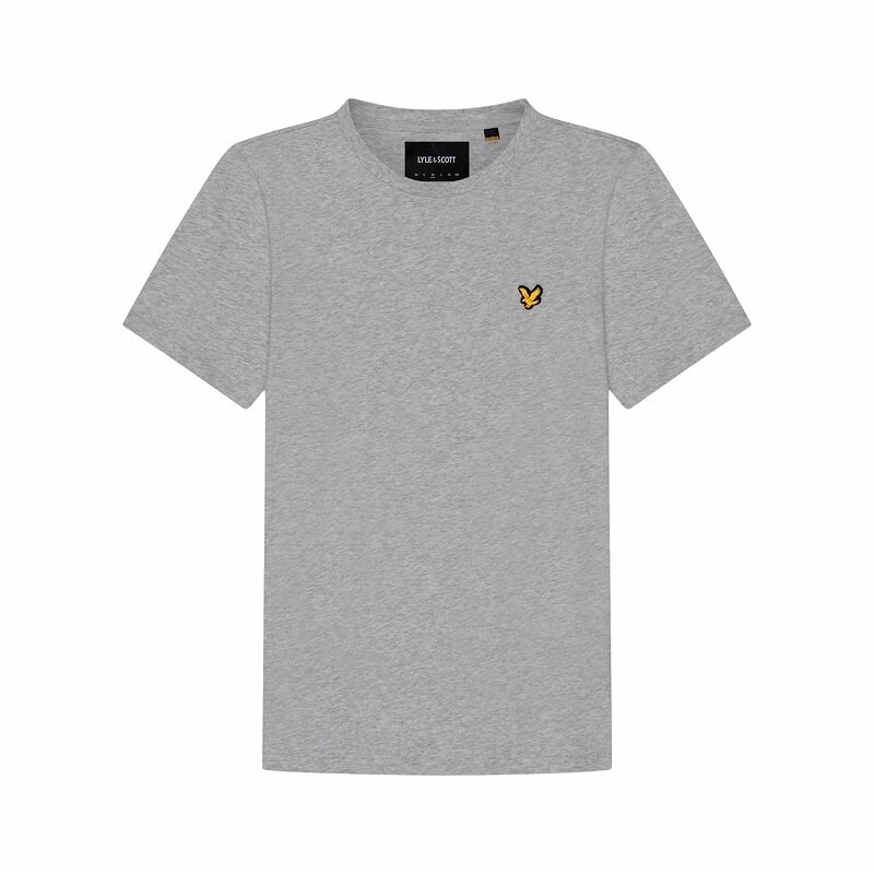 Plain T-shirt - Lt Grey
