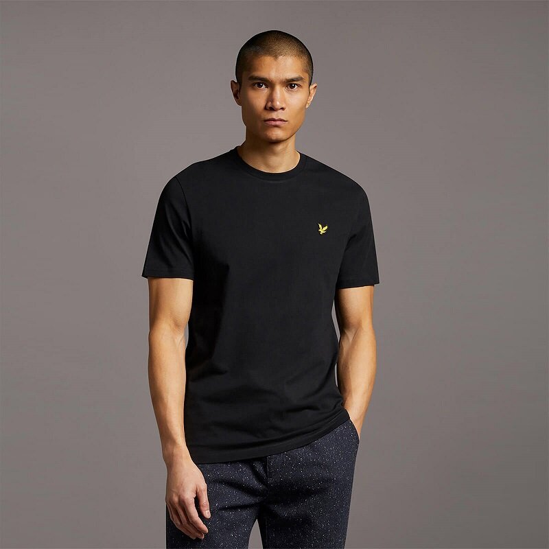 Plain T-shirt - Jet Black