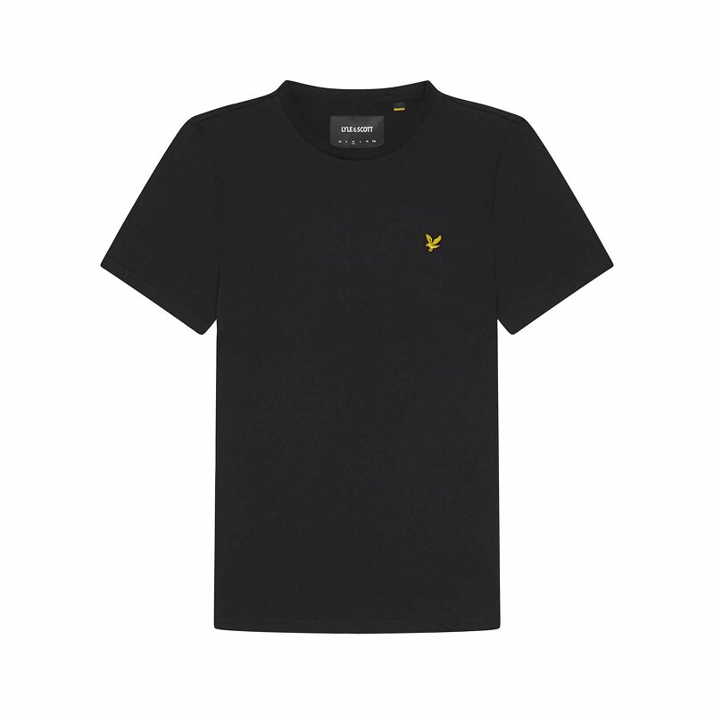 Plain T-shirt - Jet Black
