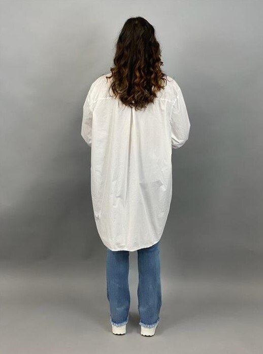 Oma Oversize Skjorta - White