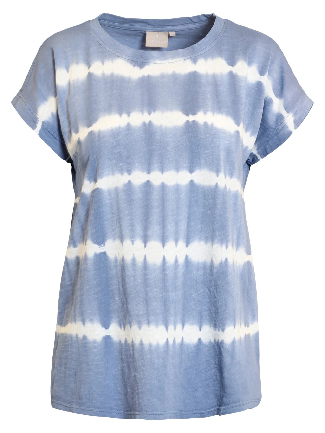 Batikmönstrad T-shirt - Bijou Blue