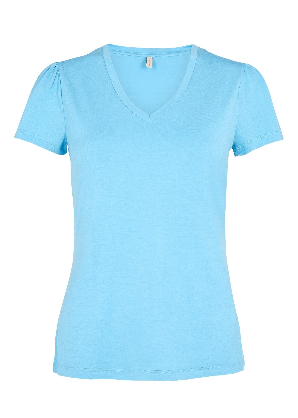 T-shirt Med Puffärm - Sky Blue