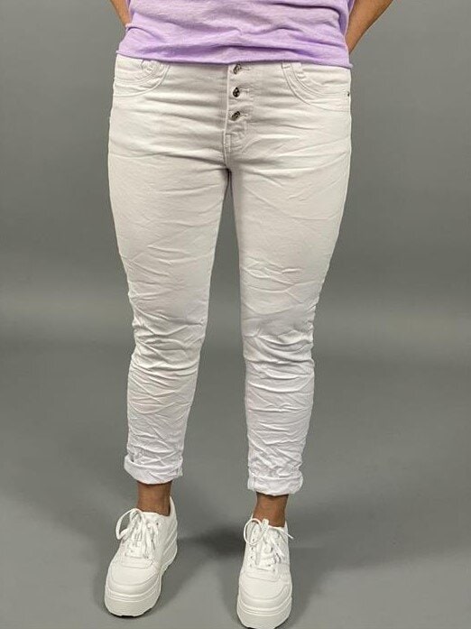 Wilma Jeans - White