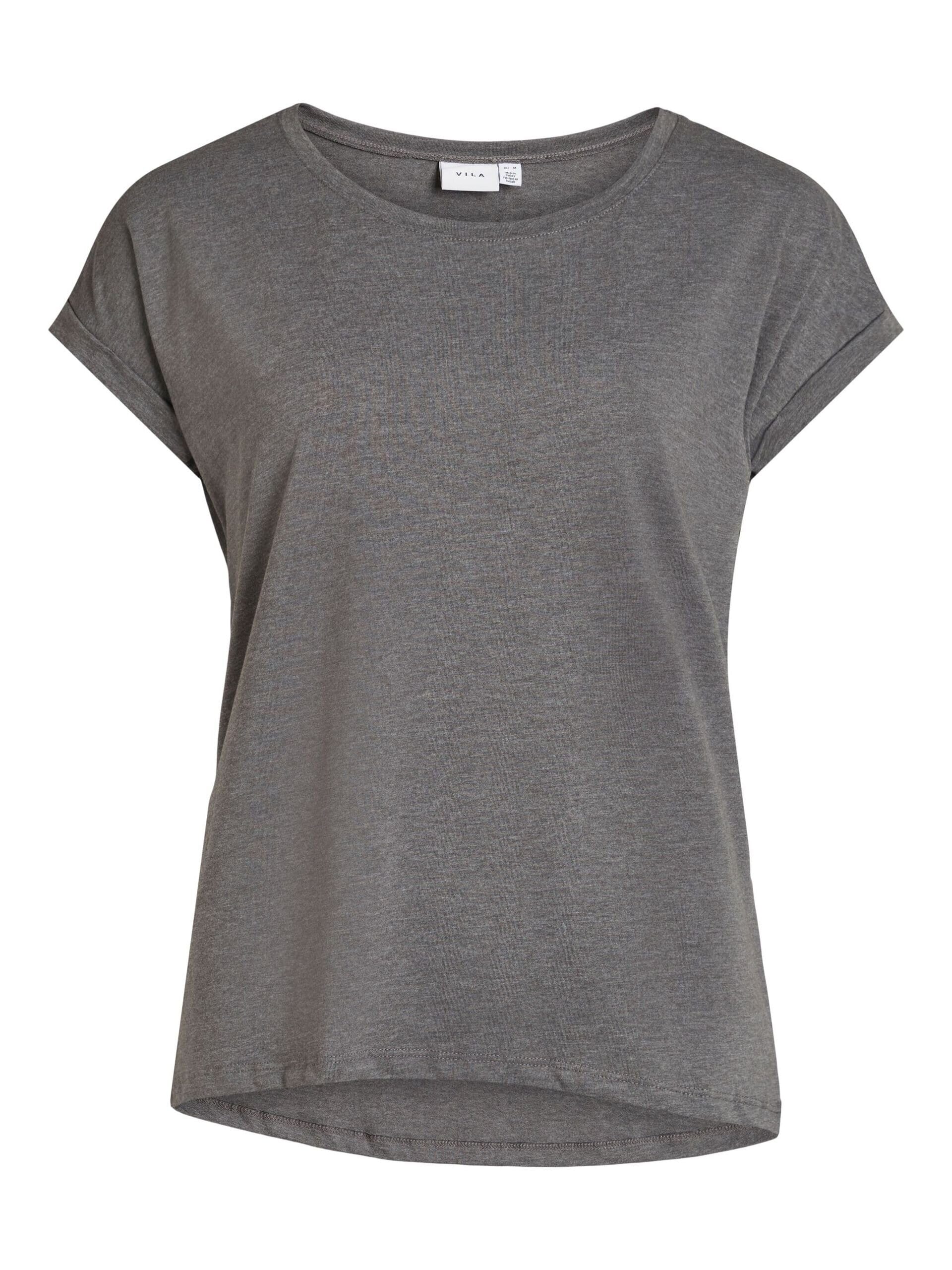 Vidreamers New Pure T-Shirt - Medium Grey Melange
