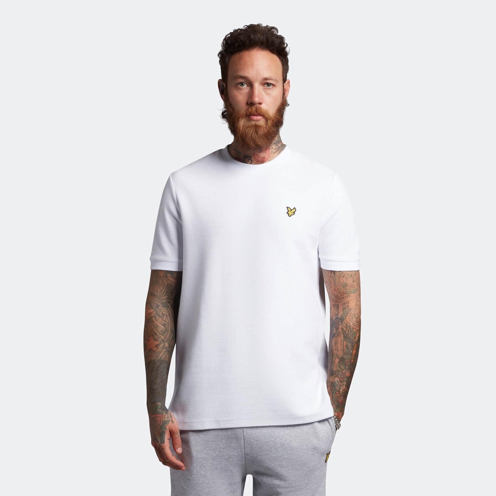 Fine Textured T-shirt - 626 White