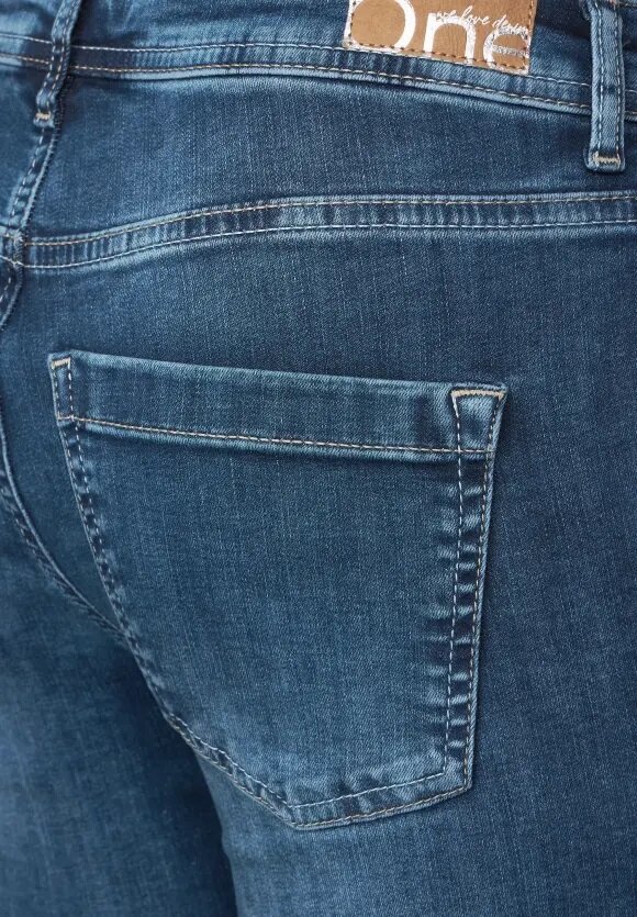 Jeans Med Smal Passform - Indigo Wash